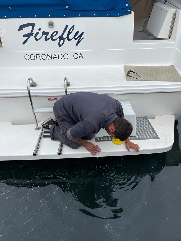 Yacht & Boat Fiber Glass Repair in San Diego